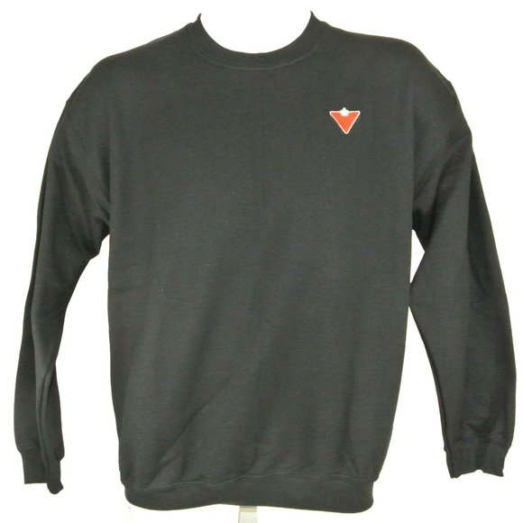 CANADIAN TIRE Store Employee Uniform Black Sweatshirt Shirt Size S Small - Picture 1 of 9